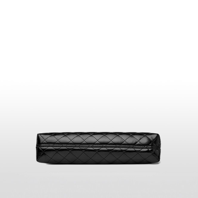 Flex Fold Genuine Leather Shoulder Bag
