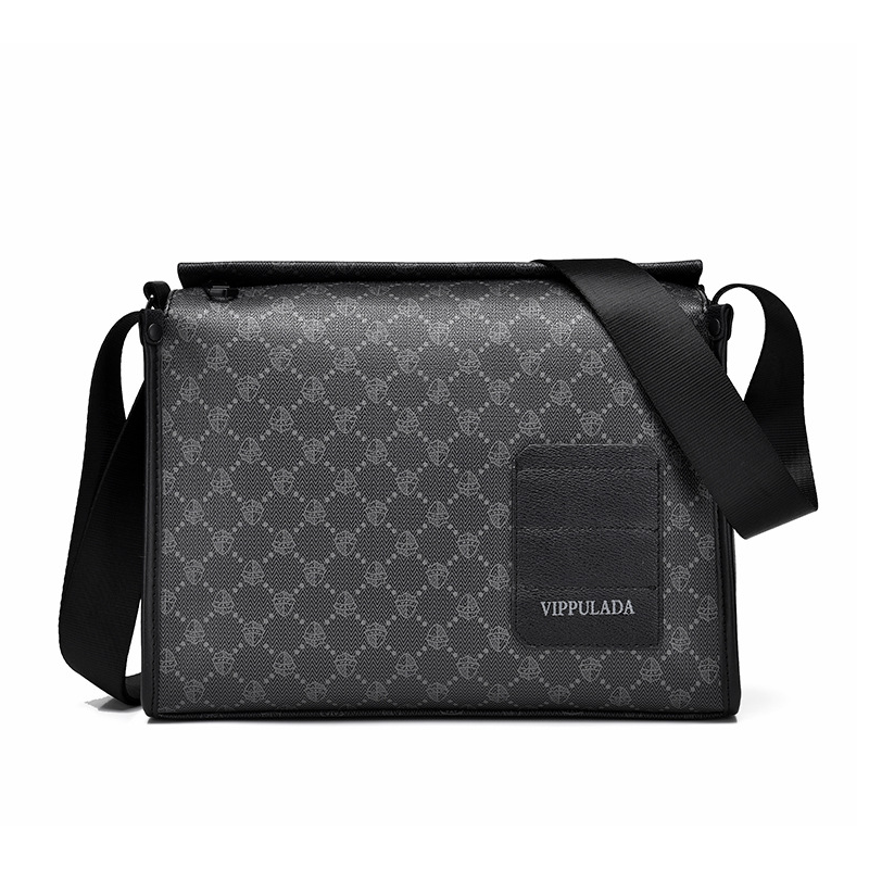 Large Capacity Waterproof PVC Men's Messenger Bag