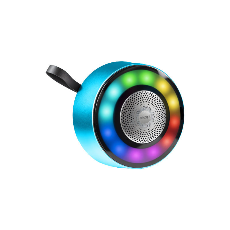 Mini Metal Bluetooth Speaker with RGB Lights