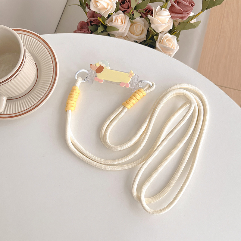 Cute Puppy Phone Charm Holder