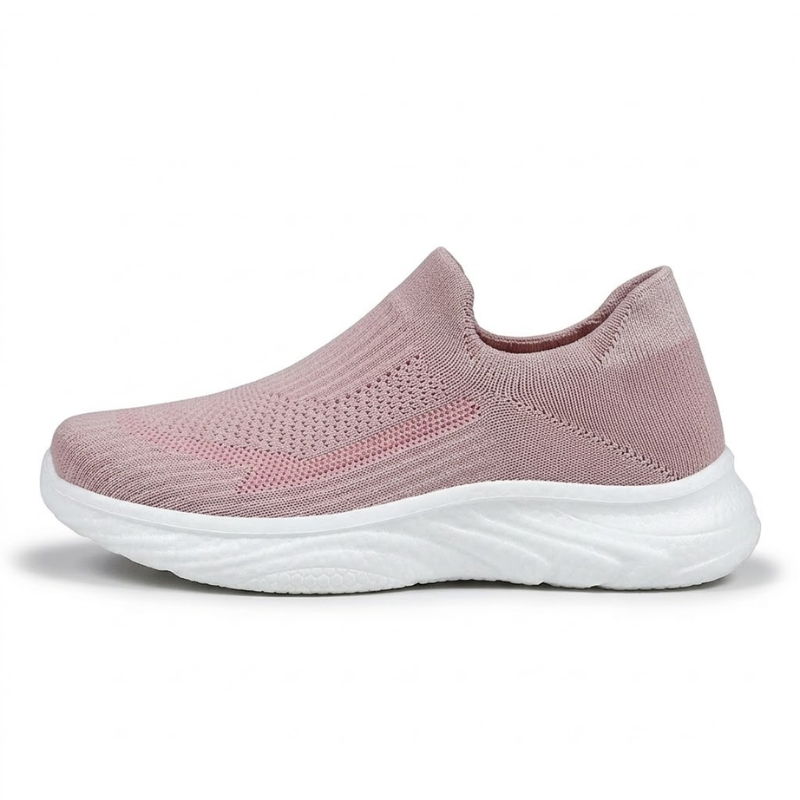 Men's Lightweight Elastic Knit Walking Casual Shoes