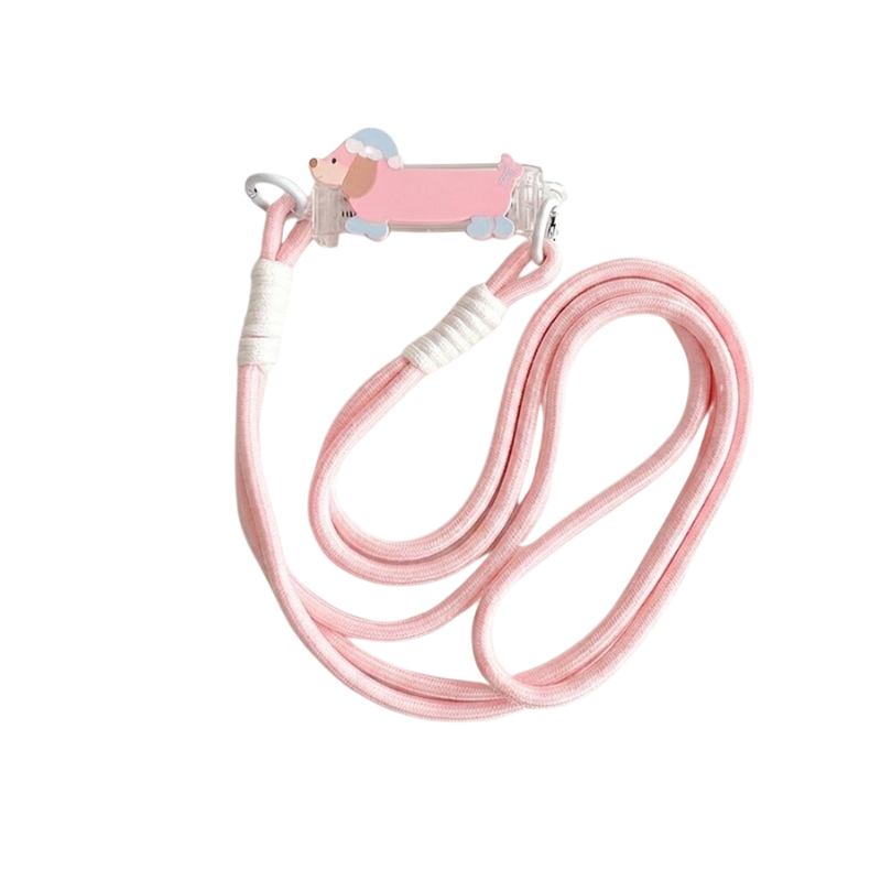 Cute Puppy Phone Charm Holder