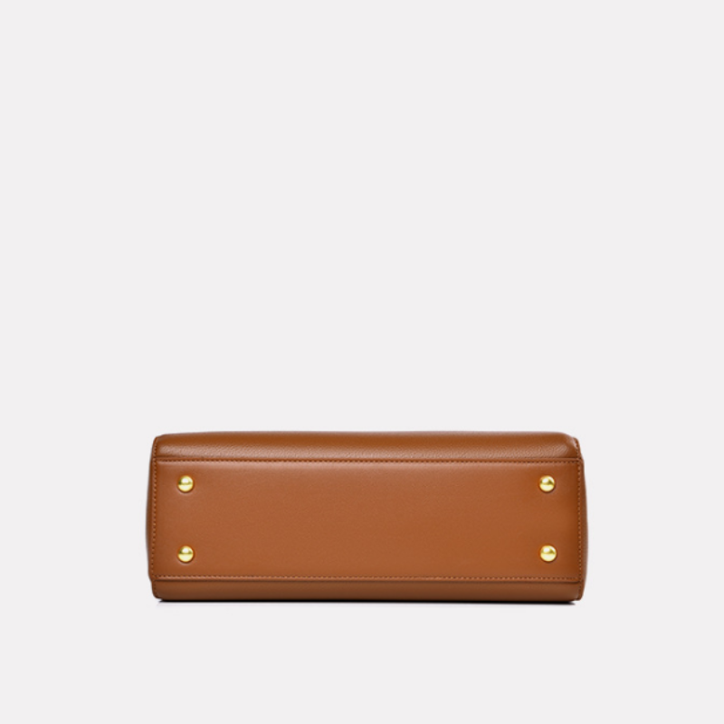 Zareva Luxe Structured Top Handle Handbag