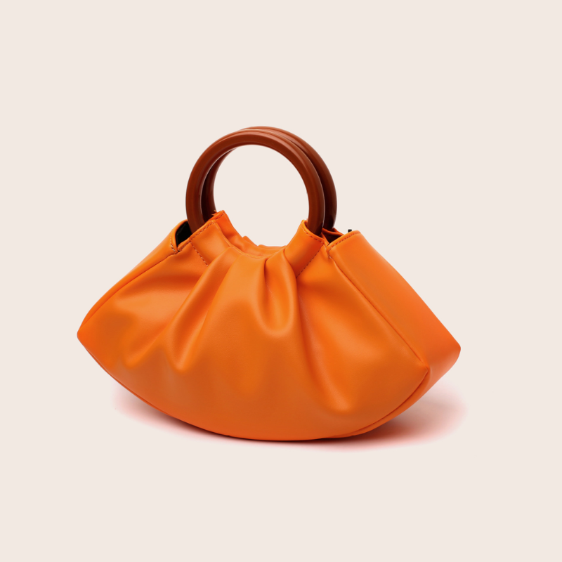 Elegant Pleated Luxe Handbag