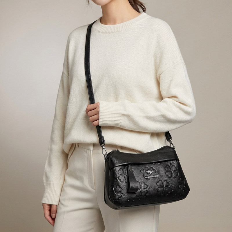 Embossa Trend Crossbody Bag
