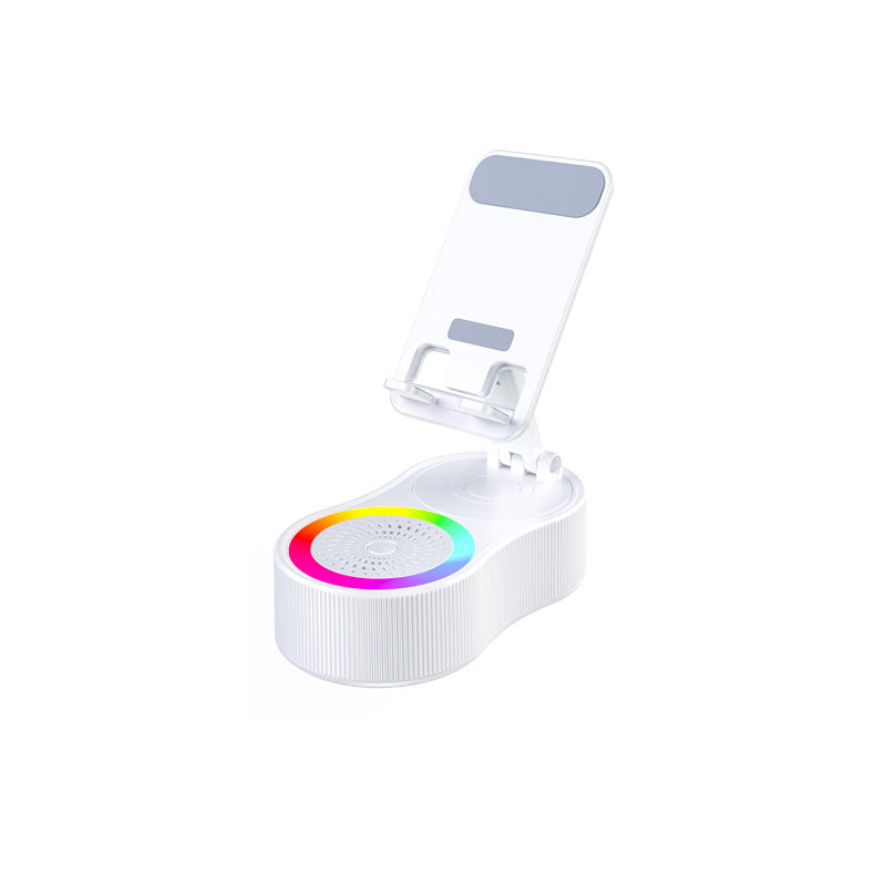 Rotating Bluetooth Speaker with Phone Holder