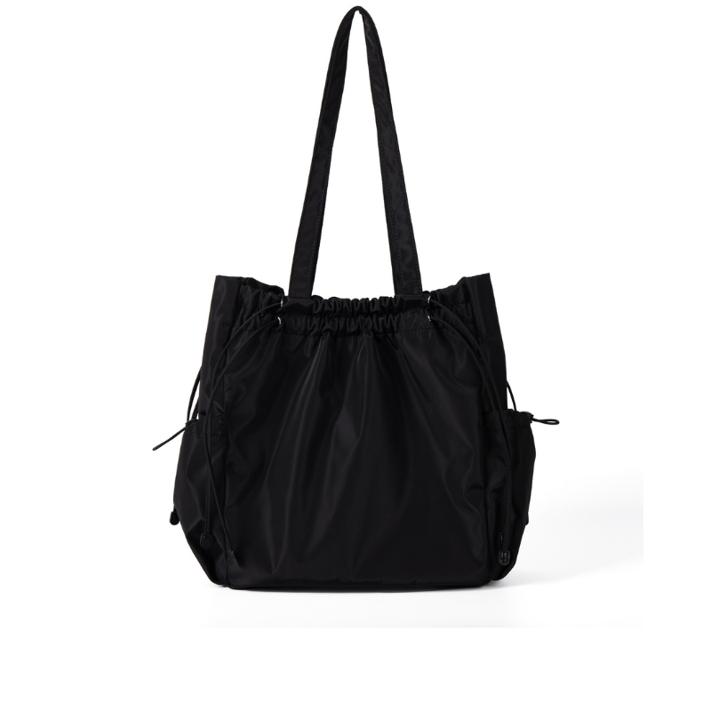 Pleat Draw Carry Shoulder Bag