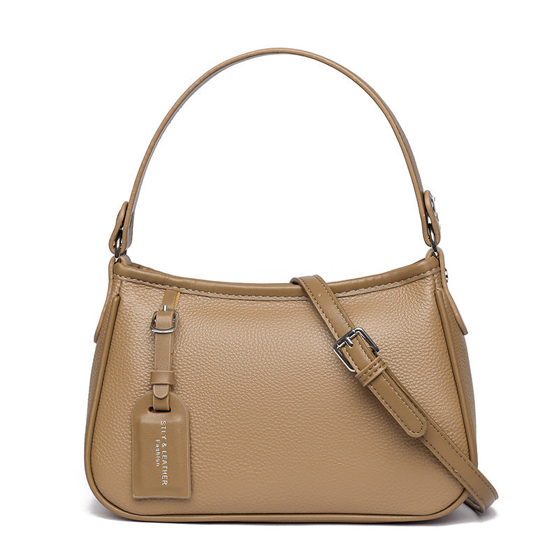 Top Grain Leather Shoulder Bag