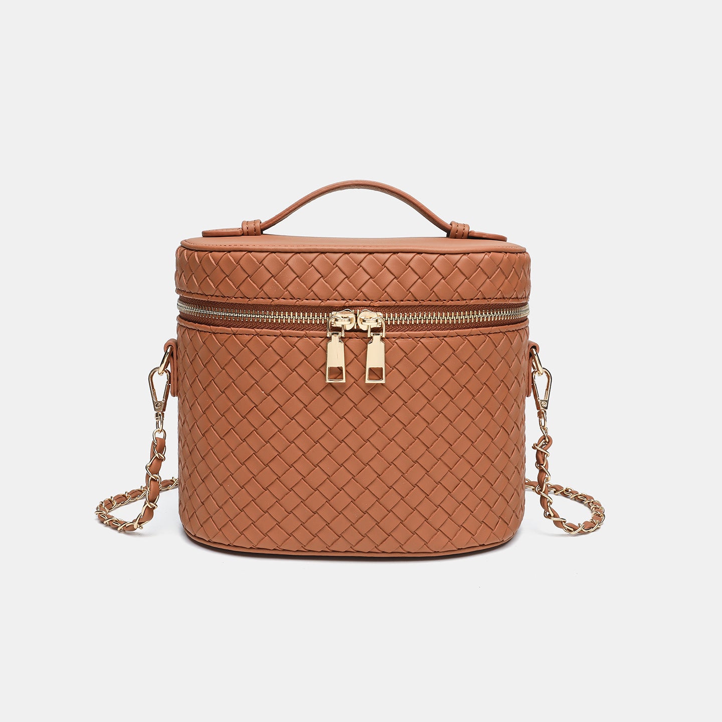 Luxe Woven Vanity Cosmetic Bag