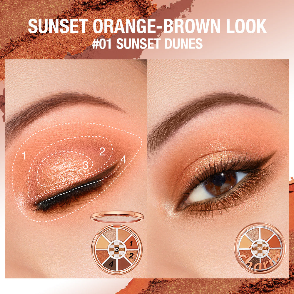 Sunset Dunes Nine-Color Eyeshadow Palette
