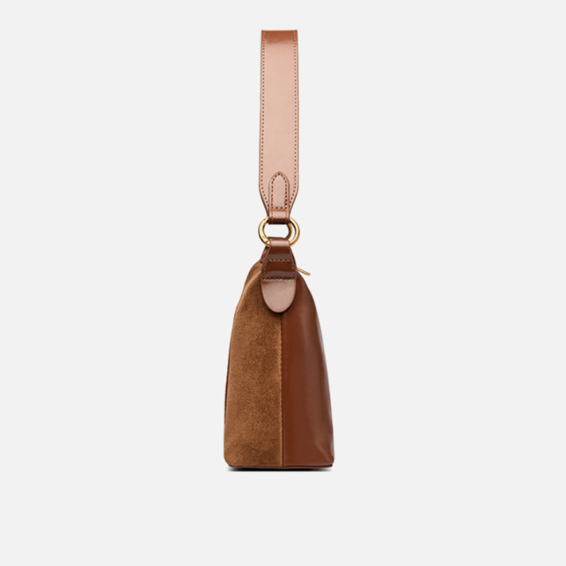 Embro Suede Retro Square Shoulder Bag