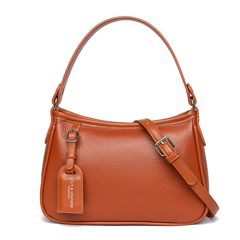 Top Grain Leather Shoulder Bag