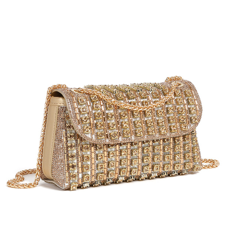 Women's Radiant Rhinestone Shoulder Bag