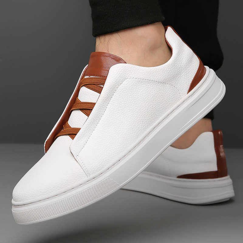 Comfort Core White Low Top Sneakers