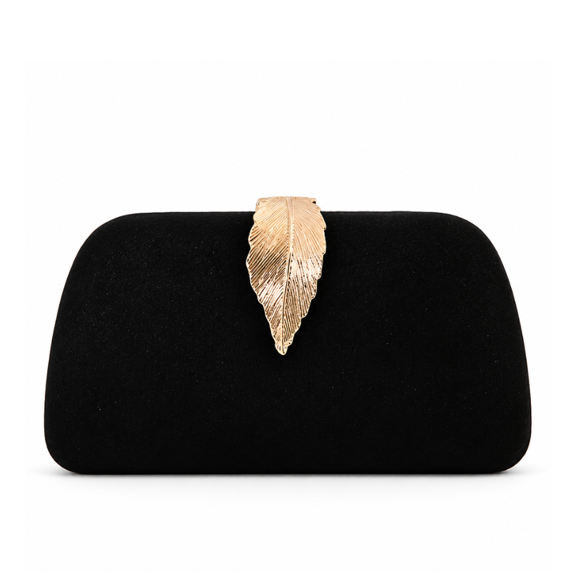 Veloura Leaf Clutch