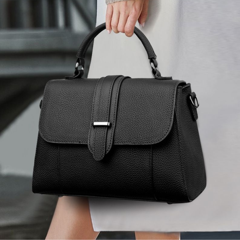 Cowhide Style Core Handbag