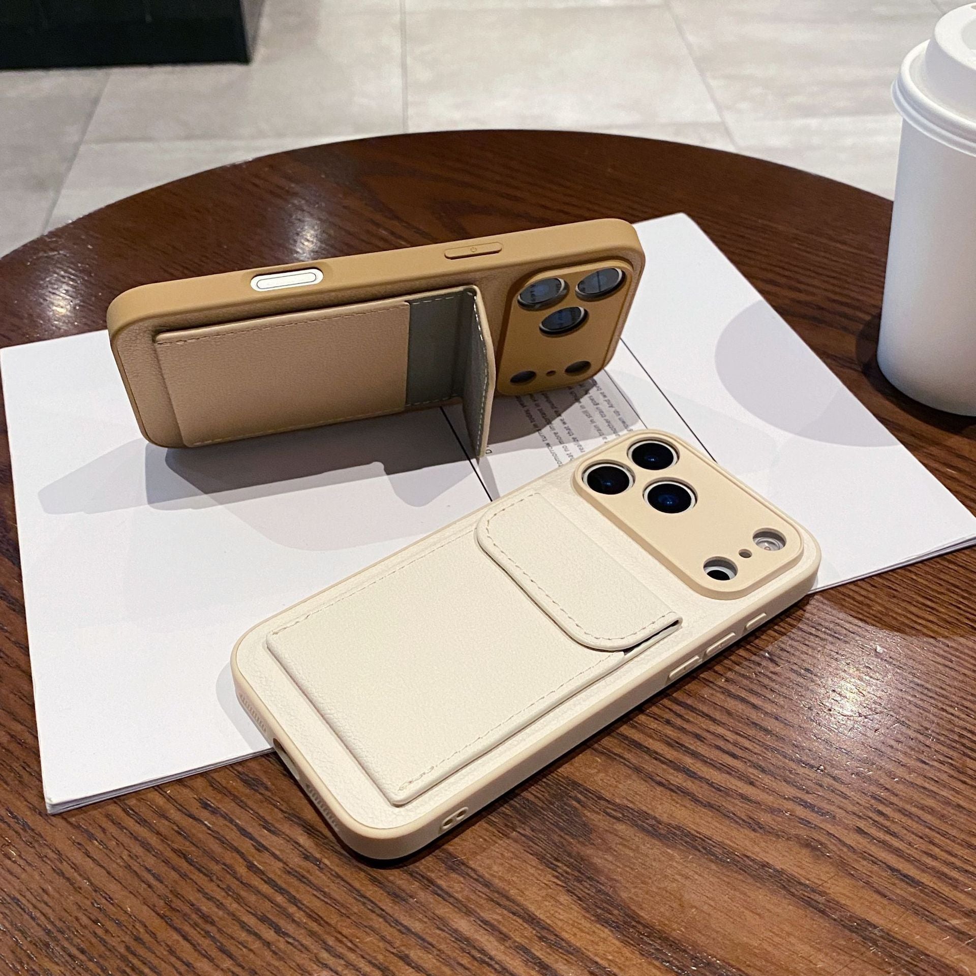 Luxe Pocket Card Holder iPhone Case