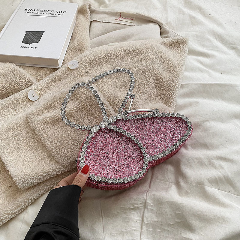 Mini Gem Inlaid Diamond Rhinestone Evening Clutch