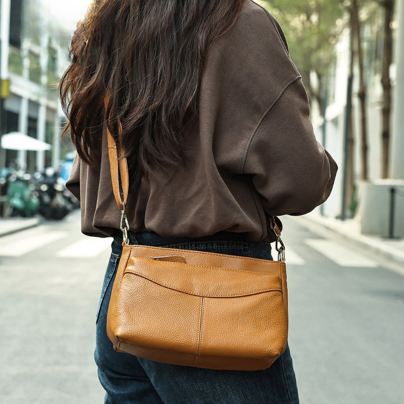 Valora Cowhide Crossbody Bag
