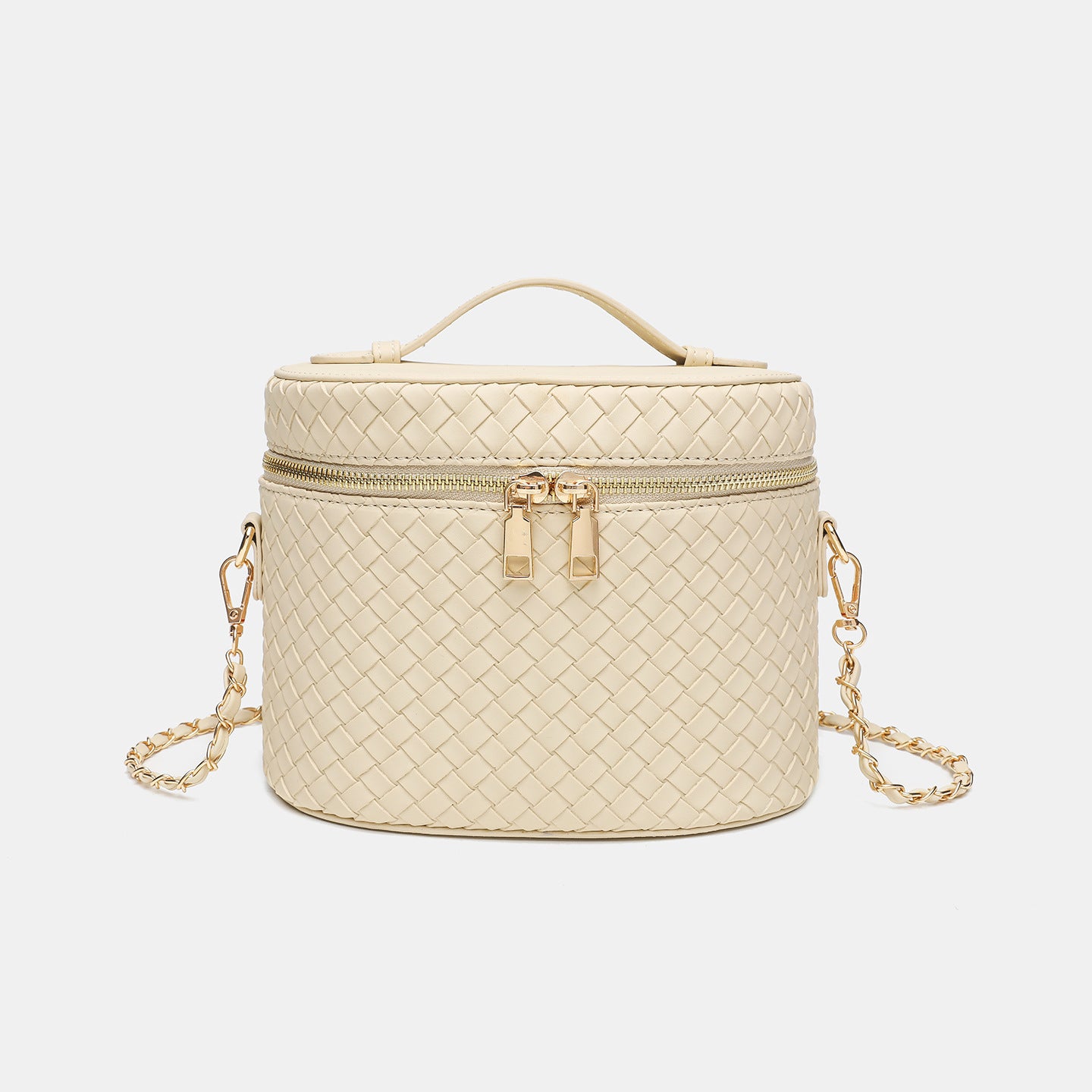 Luxe Woven Vanity Cosmetic Bag