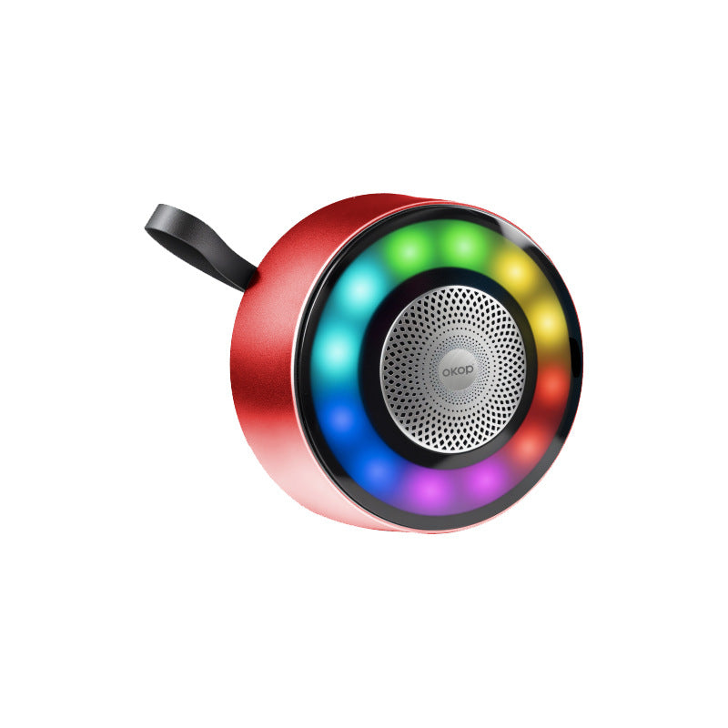 Mini Metal Bluetooth Speaker with RGB Lights