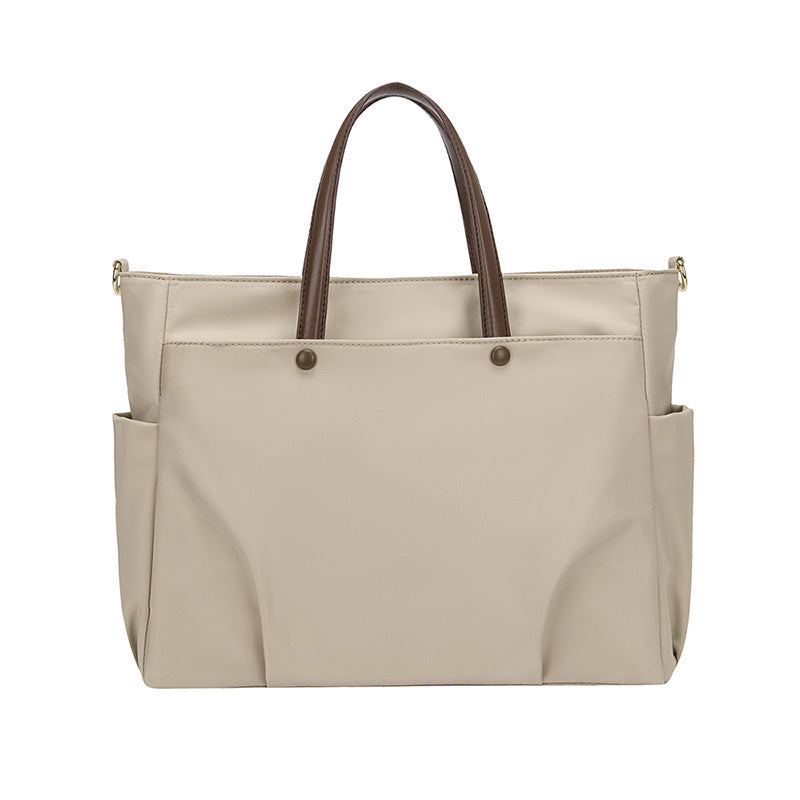 Oxford Cloth Women's Shoulder Tote