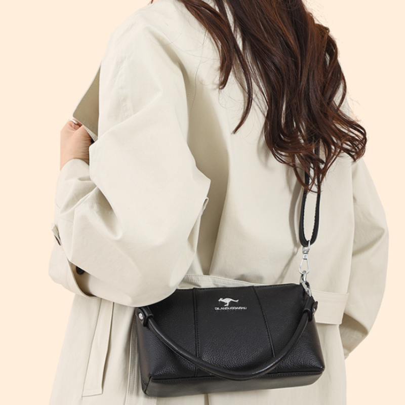 Patch Craft Simple Shoulder Bag