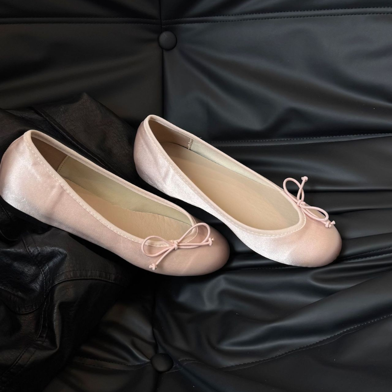 Maribel Satin Bow Pumps