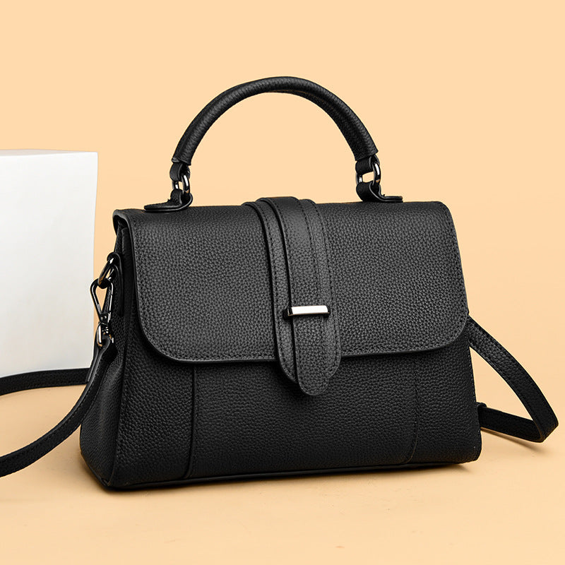 Cowhide Style Core Handbag