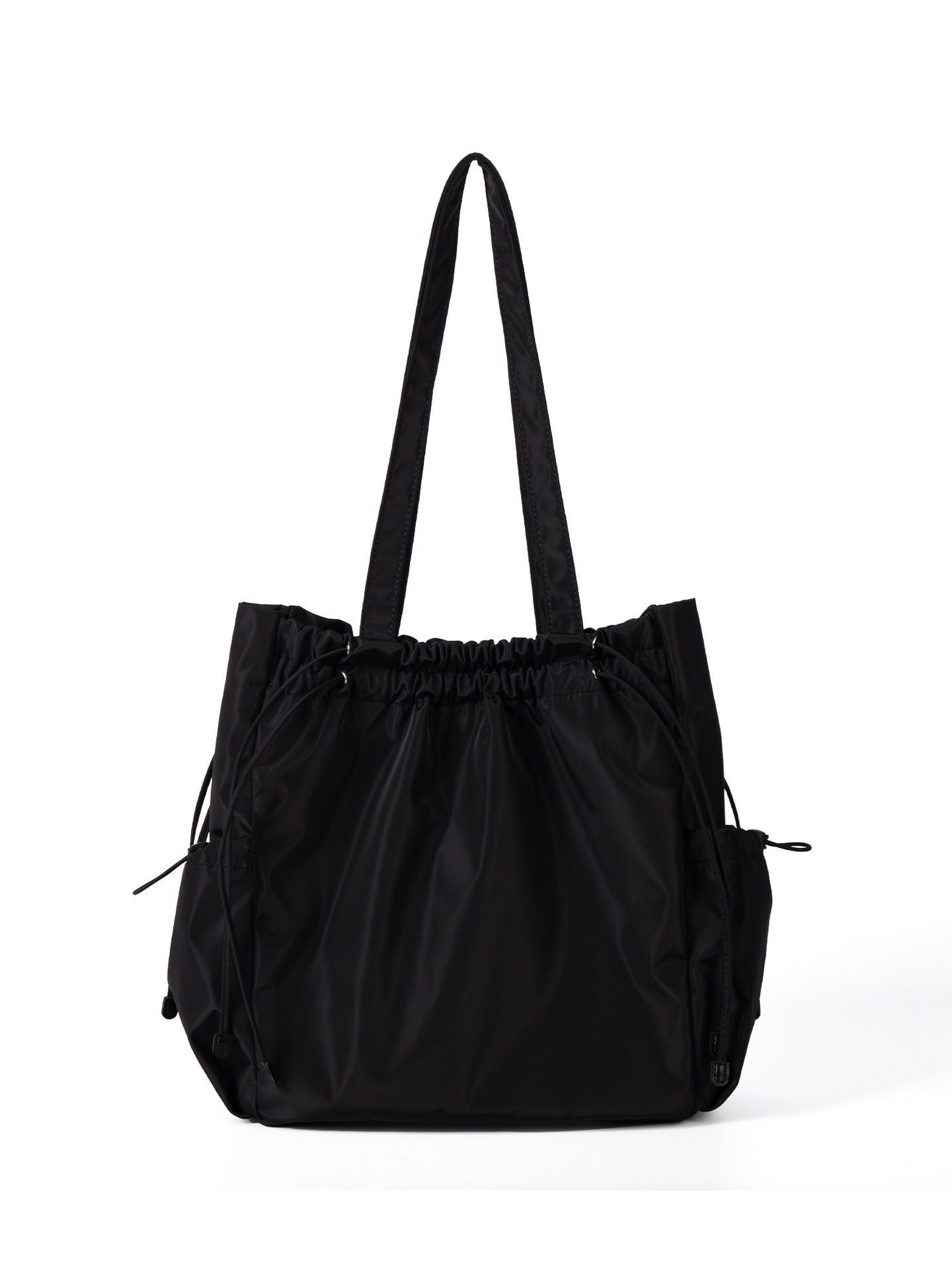 Pleat Draw Carry Shoulder Bag