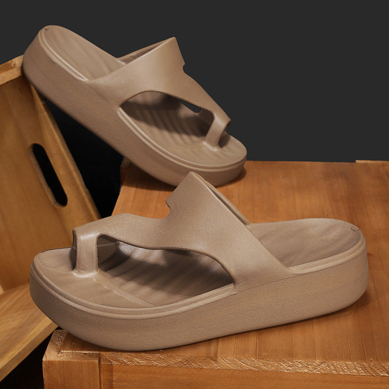 Lightweight Thick Soled Comfort Flip Flop Sandals