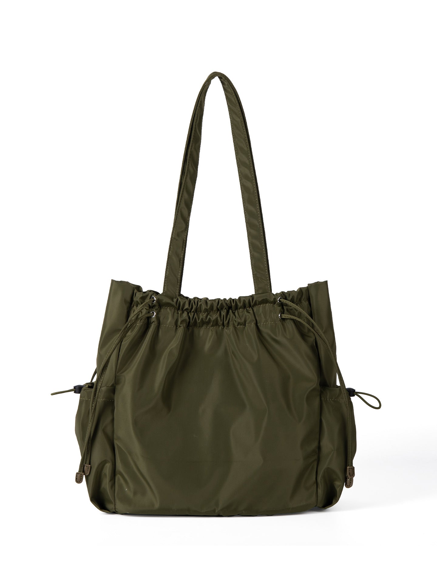 Pleat Draw Carry Shoulder Bag