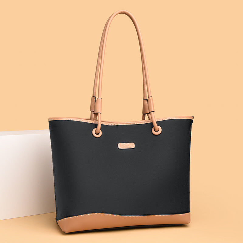Dual Tone Carry Tote Bag