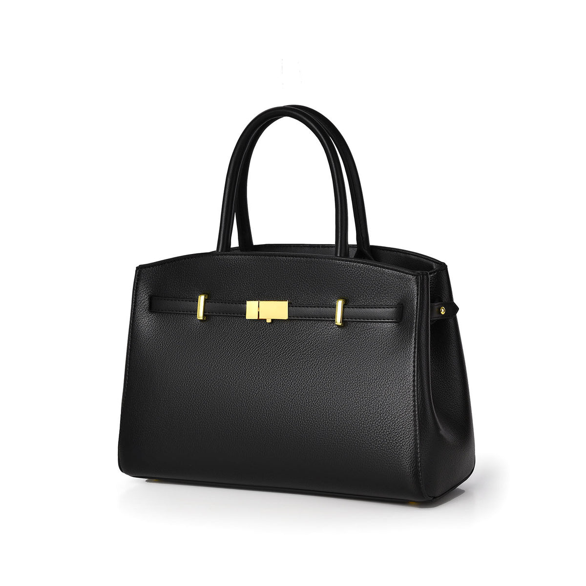 Zareva Luxe Structured Top Handle Handbag