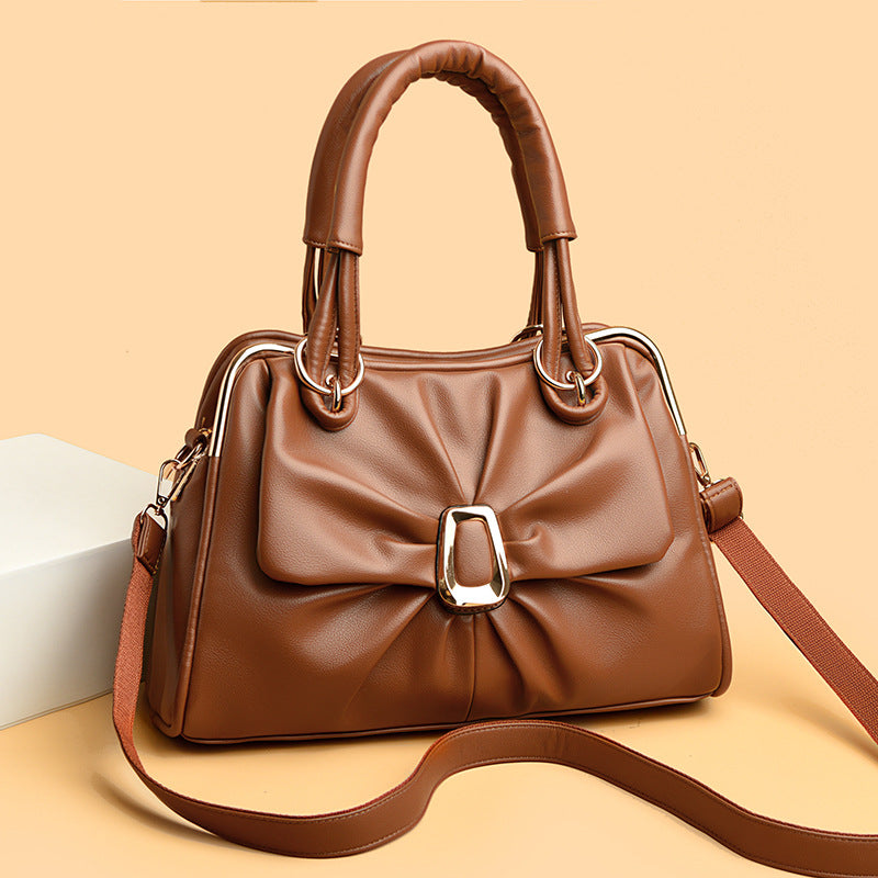 Pleat Aura Fashion Handbag