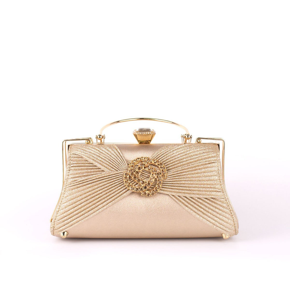 Lustrella Rhinestone Clutch