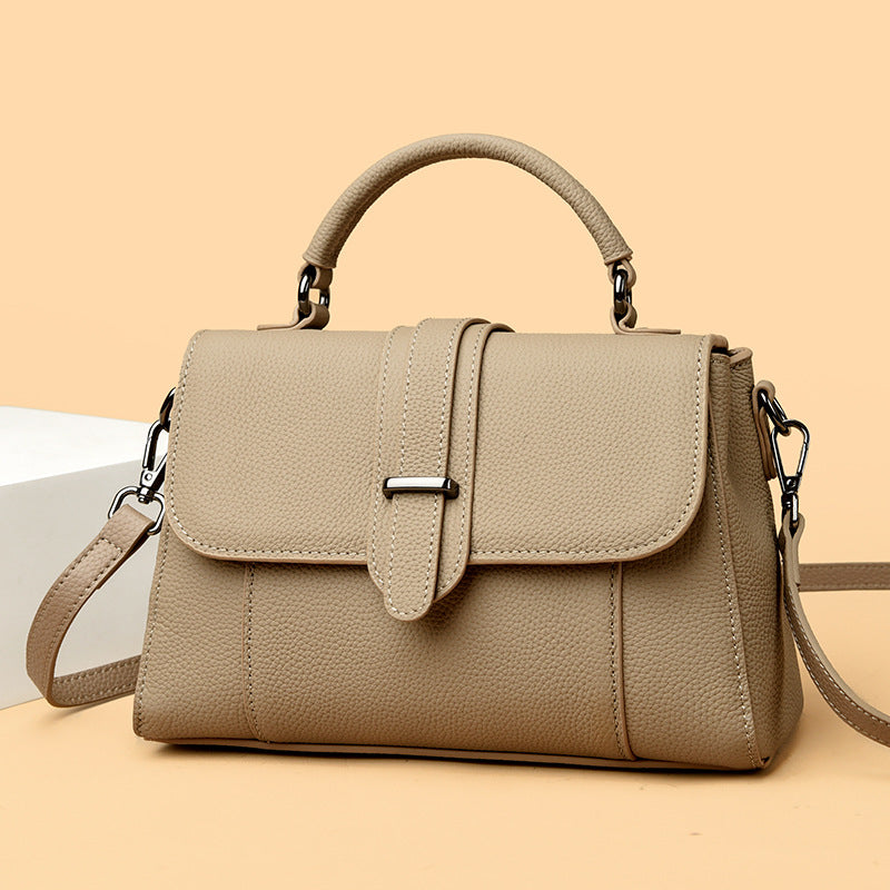 Cowhide Style Core Handbag