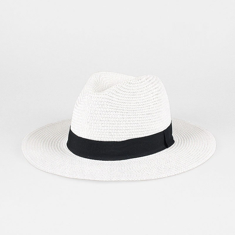 Classic Woven Fedora Straw Hat