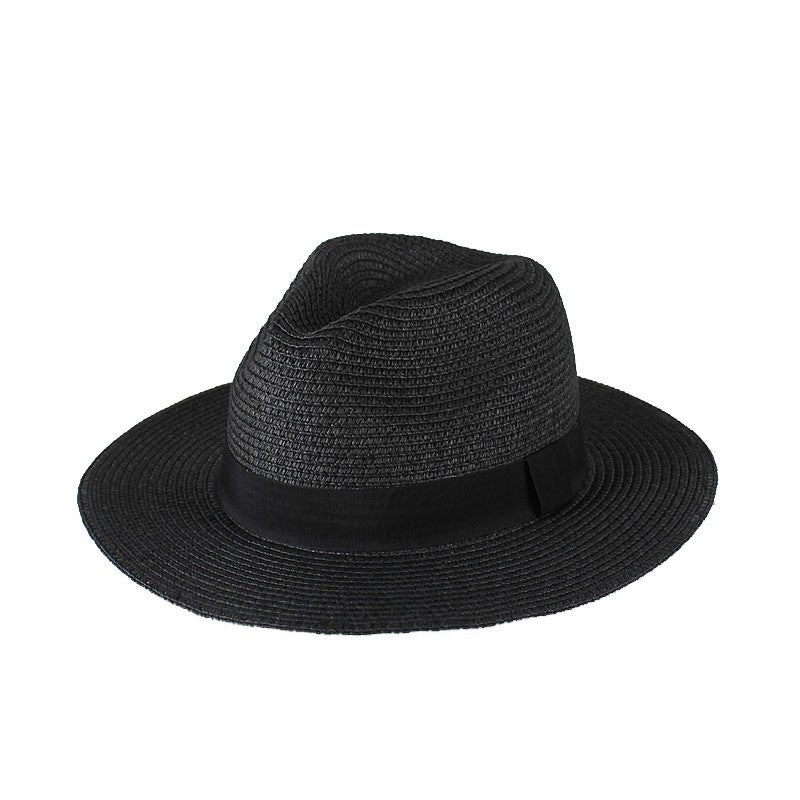 Classic Woven Fedora Straw Hat