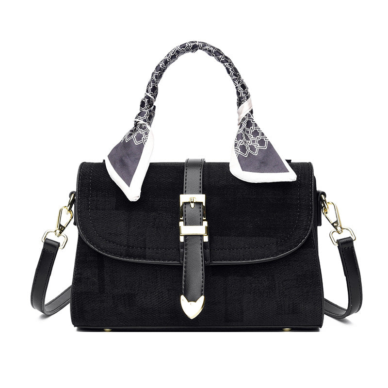 Vintage Scarf Luxe Handbag