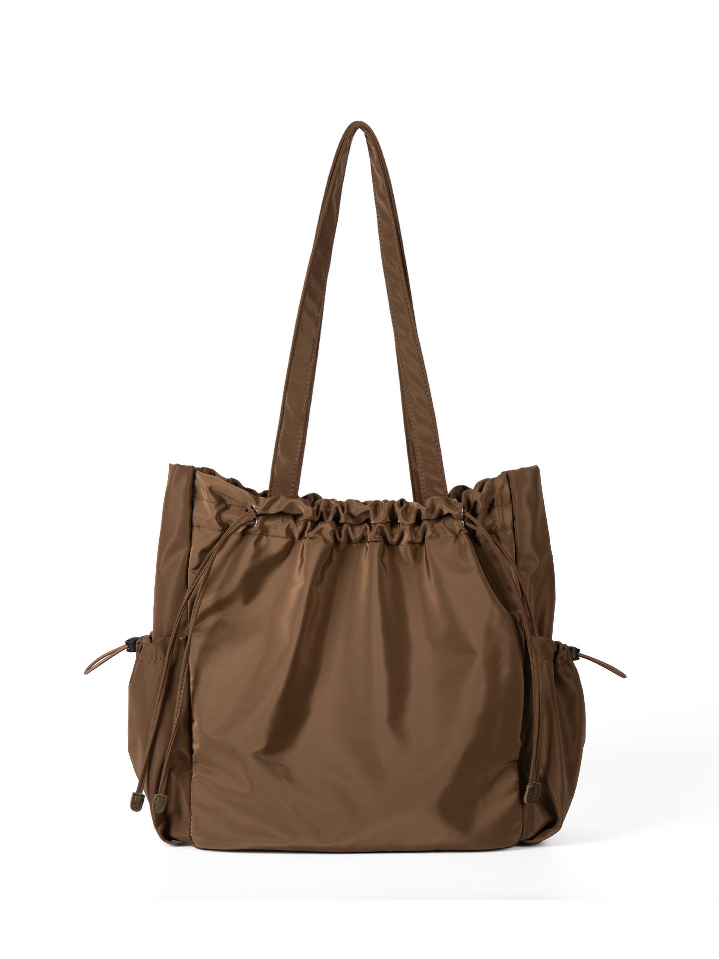 Pleat Draw Carry Shoulder Bag