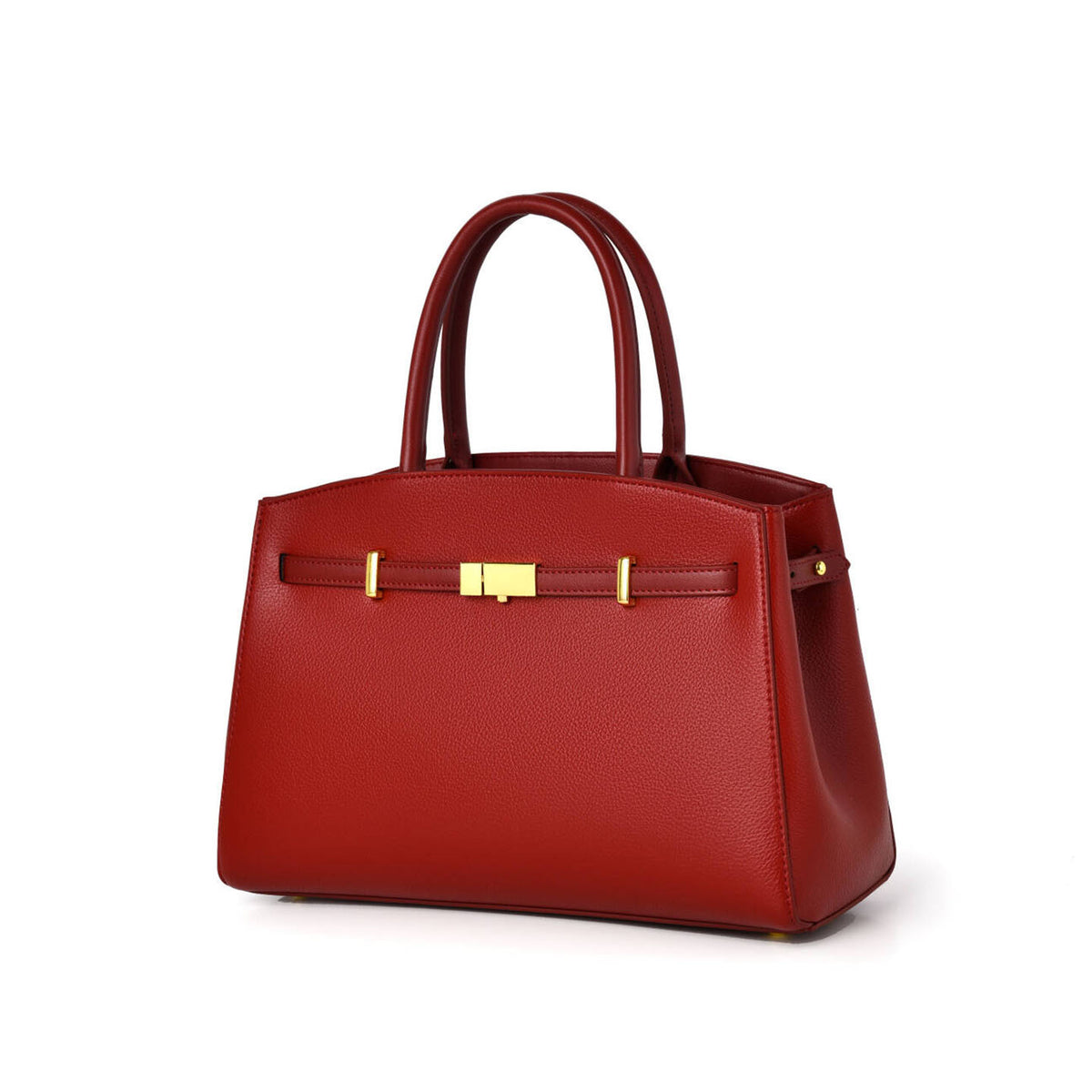 Zareva Luxe Structured Top Handle Handbag