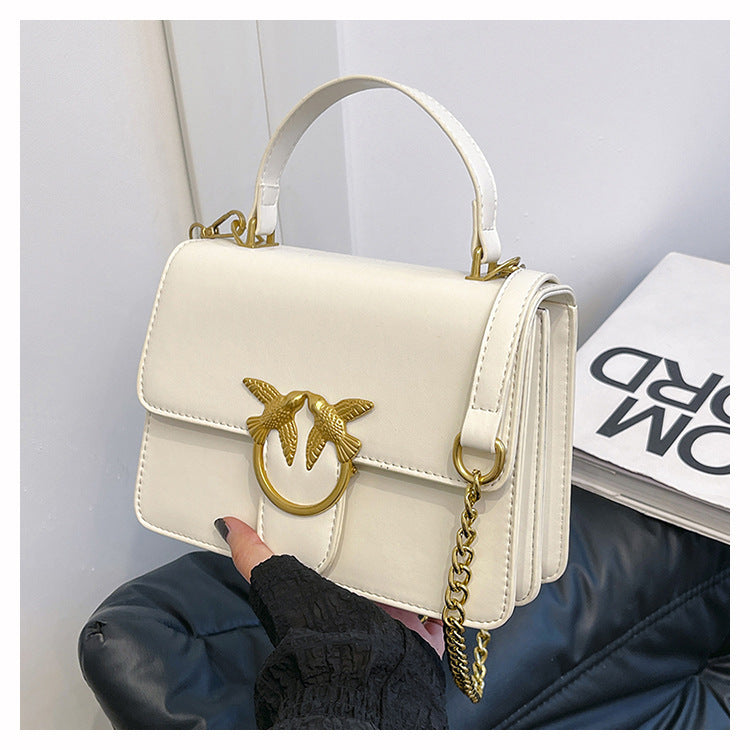 Aurelia Bird Lock Handbag