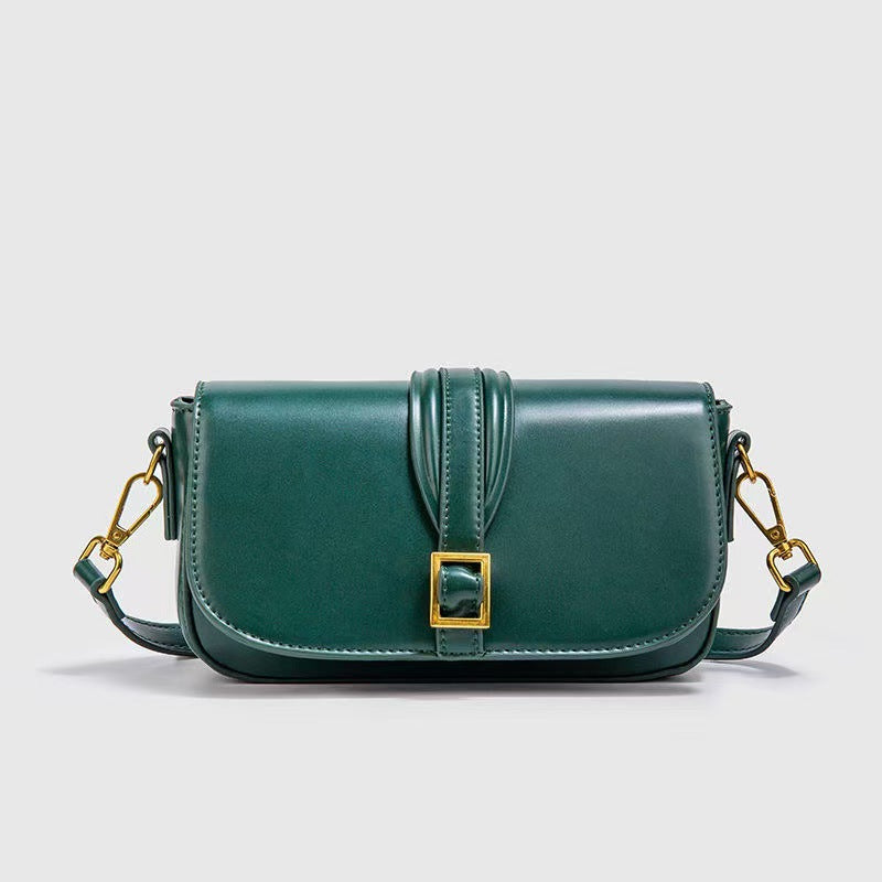 Green Mini Tofu Square Shoulder Bag
