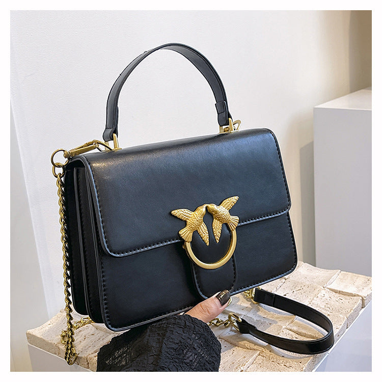 Aurelia Bird Lock Handbag