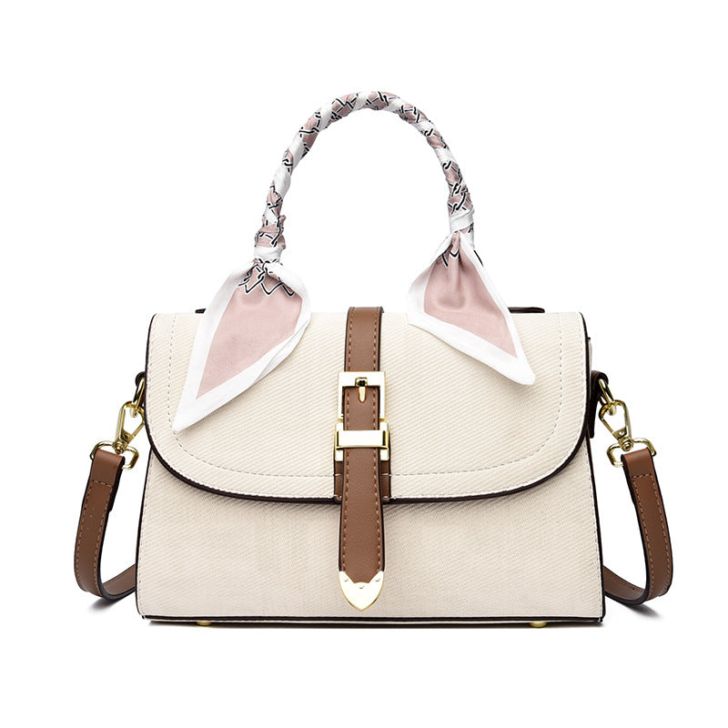 Vintage Scarf Luxe Handbag