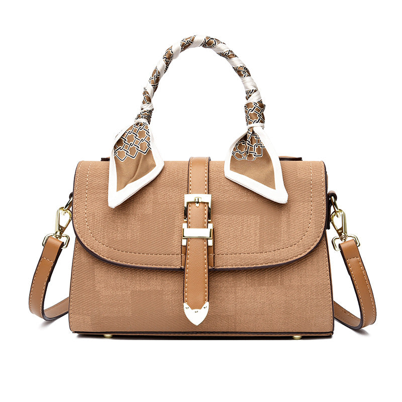 Vintage Scarf Luxe Handbag