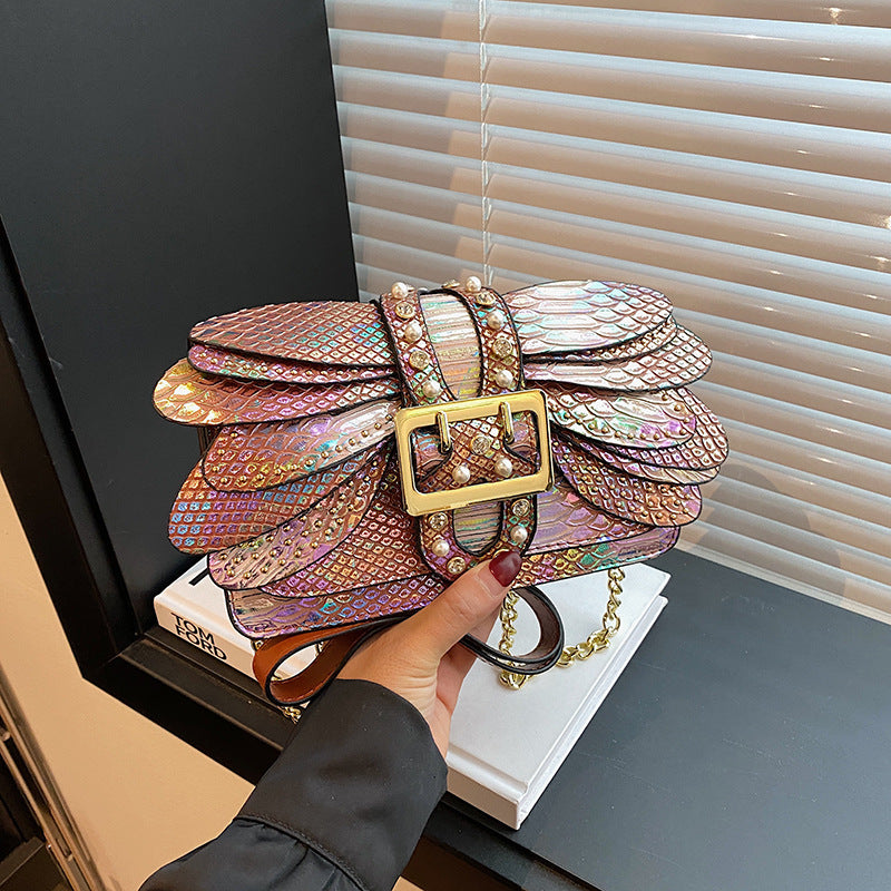 Serpelle Patch Crossbody Bag