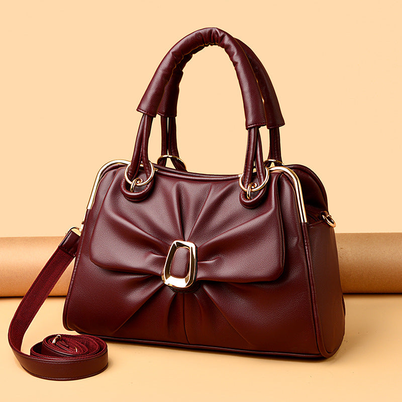 Pleat Aura Fashion Handbag