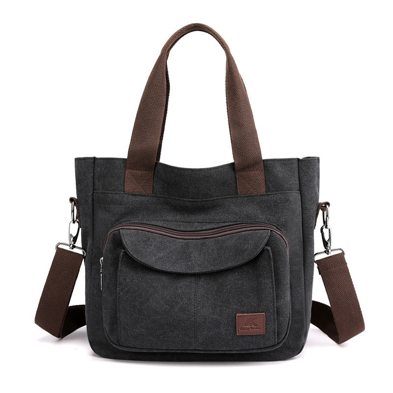 Canvas Commuting Women’s Shoulder Bag